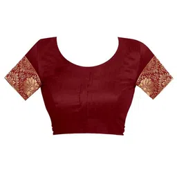 SAREEFLAME Woven Design Zari Banarasi Saree image 5