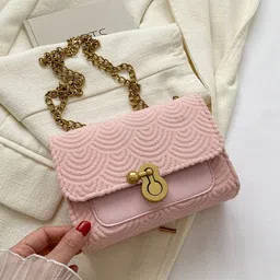 CORSICA Women Pink PU Handbags-image-22