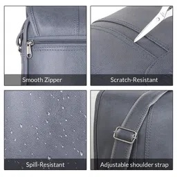 ICHIEF Textured PU Sling Bag image 4