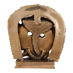 JY Yellow Religious Idol Showpiece image 5