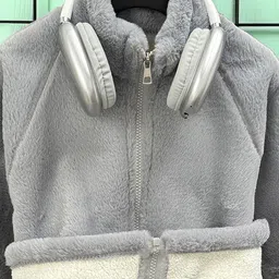 Xsole Girls Crop Bomber Jacket image 3