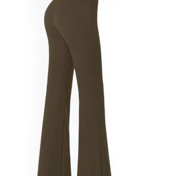 ADDYVERO Women High-Rise Flared Parallel Trousers image 3