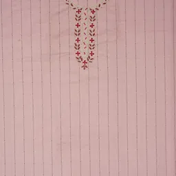 SHADOW & SAINING Floral Beads and Stones Embroidered Unstitched Dress Material image 5