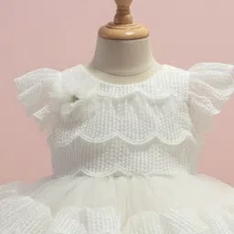 Lagorii Layered Net Fit & Flare Dress image 2