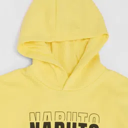 Pantaloons Junior Boys Printed Hooded Sweatshirt image 4