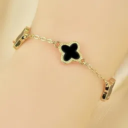 CLEO BE BOLD BE YOU Women Gold-Plated Wraparound Bracelet image 3