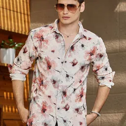 Campus Sutra Men Classic Printed Casual Shirt-image-34