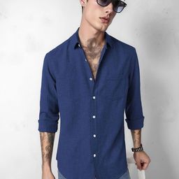 SZN Men Multi Solid Polyester Standard Casual Shirts-picture-41