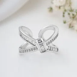 JOKER & WITCH Silver-Plated Adjustable Finger Ring-picture-39