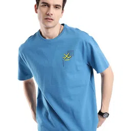 WROGN Men Printed Pure Cotton T-shirt-image-58