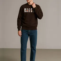 Organic Chics Men Printed Sweatshirt image 3