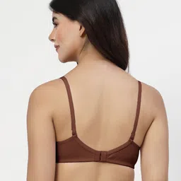 LILY Akinos Pack Of 2 Full Coverage Seamless Non Padded T Shirt Bra image 2