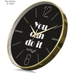 RANDOM Multicoloured & Black Printed Wall Clock image 4