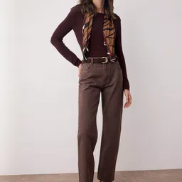 Trendyol Women Regular Fit Mid-Rise Jeans-image-68