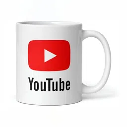 Mr UVD White & Red Graphic Printed Ceramic Matte Mug 350 ml image 2