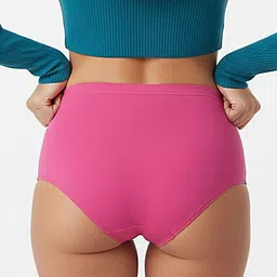 Nakshu Mid-Rise Combed Cotton Hipster Briefs image 2