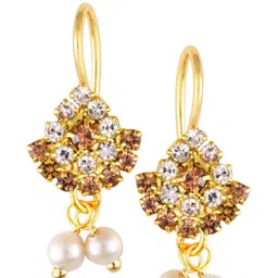 VIVASTRI Women Gold-Plated Alloy Earrings-picture-15