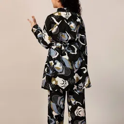 FASHION DREAM Girls Abstract Printed A-Line Kurta with Palazzos image 4