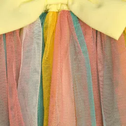 A.T.U.N. Girls One Shoulder Crop Top with Printed Skirt & Matching Headband image 2