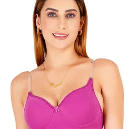Liigne Women Pack of 5 Full Coverage Lightly Padded Bra image 2