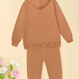 FOREVER FRIDAY Girls Printed Pure Cotton Sweatshirt With Jogger image 5