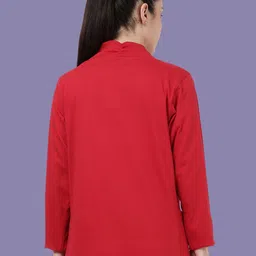 Kryptic Pack Of 2 Open Front Regular Fit Cotton Shrugs With Pocket For Layering image 2