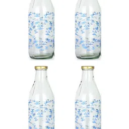 1ST TIME 4 Transparent Glass Solid Water Bottle-image-68