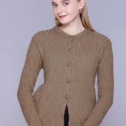 TRUDO Women Woollen Cardigan-image-56