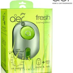 godrej aer Fresh Lush Green Car Freshener Diffuser image 2