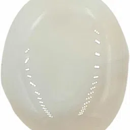 Sahiba Gems White Cut Natural Agate Gemstone-picture-36