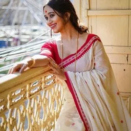 Moda Rapido Ethnic Motifs Embroidered Art Silk Banarasi Saree image 5