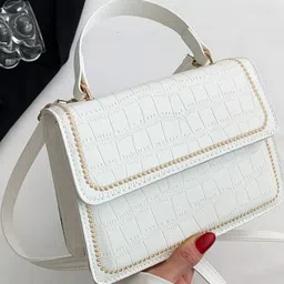 CORSICA Women Off White PU Handbags-image-65