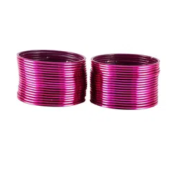 Vidhya Kangan Pink Bangle Set-picture-12
