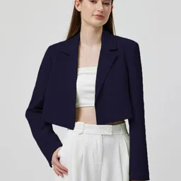 kotty Women Solid Single Breasted Casual Blazer-picture-23