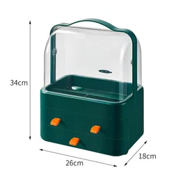 Just Lil Things Green Set of 1 Regular Jewellery Organiser Organisers-picture-20