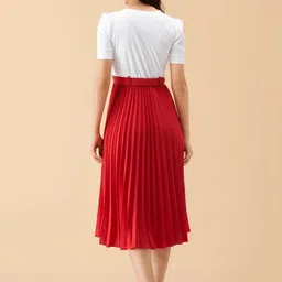 all about you Crepe A-Line Midi Dress image 5