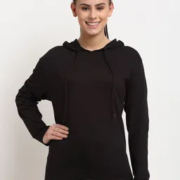 DOOR74 Women Hooded Long Sleeves Sweatshirt-picture-33