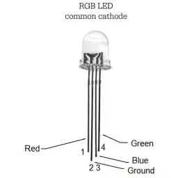 RGB LED (Common Anode ) (Pack of 10) image 3