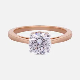 Crash.Club By CKC 18kt Rose Gold Diamond Studded Ring - 2.53 g image 2
