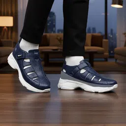 Bxxy Men Shoe-Style 7.62 CM Hidden Elevator Height Sandals-picture-12