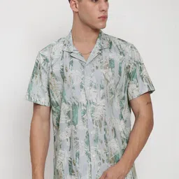 SHOWOFFFF Men Comfort Floral Printed Casual Shirt-picture-21