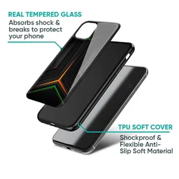 QRIOH Modern Ultra Chevron Printed Samsung Galaxy S24 Plus 5G Silicone Back Case image 2