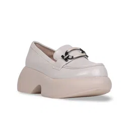 Ronnie Grey Women Textured PU Derbys image 2