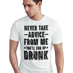 Seekbuylove Men Typography Printed Bio Finish T-shirt-picture-42