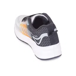 PENNEN Boys Orange Printed Mesh Loafers image 5