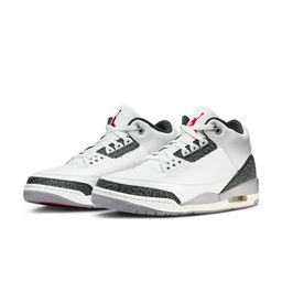 Nike Men Air Jordan 3 Retro 'Cement Grey' Shoes-picture-49