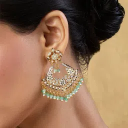 Indinoor Geometric Drop Earrings-picture-18