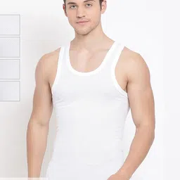 cavenders 50 COTTON ULTRA COMFORTABLE MEN'S GYM VEST (PACK of 4)-picture-19