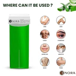 ENORA Roll-On Wax- 150 g- Aloevera image 5