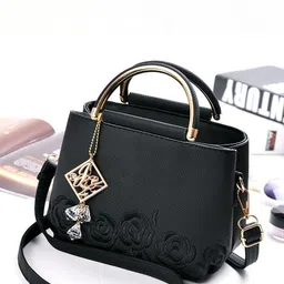 StyleCast Women Textured Structured Handheld Bag-image-30